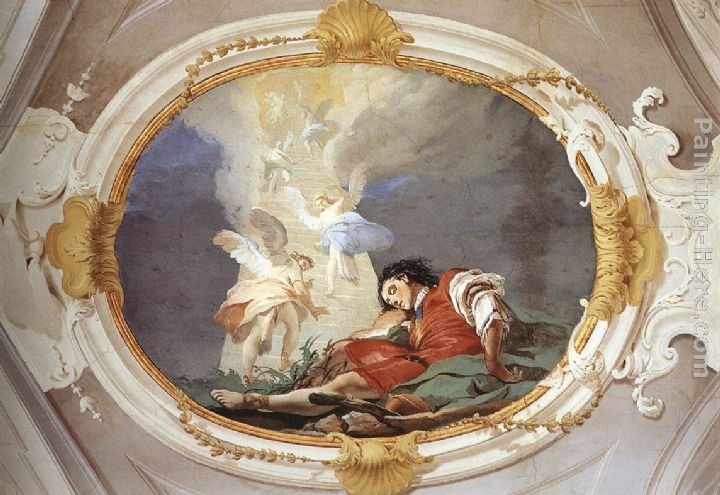 Jacob's Dream painting - Giovanni Battista Tiepolo Jacob's Dream art painting